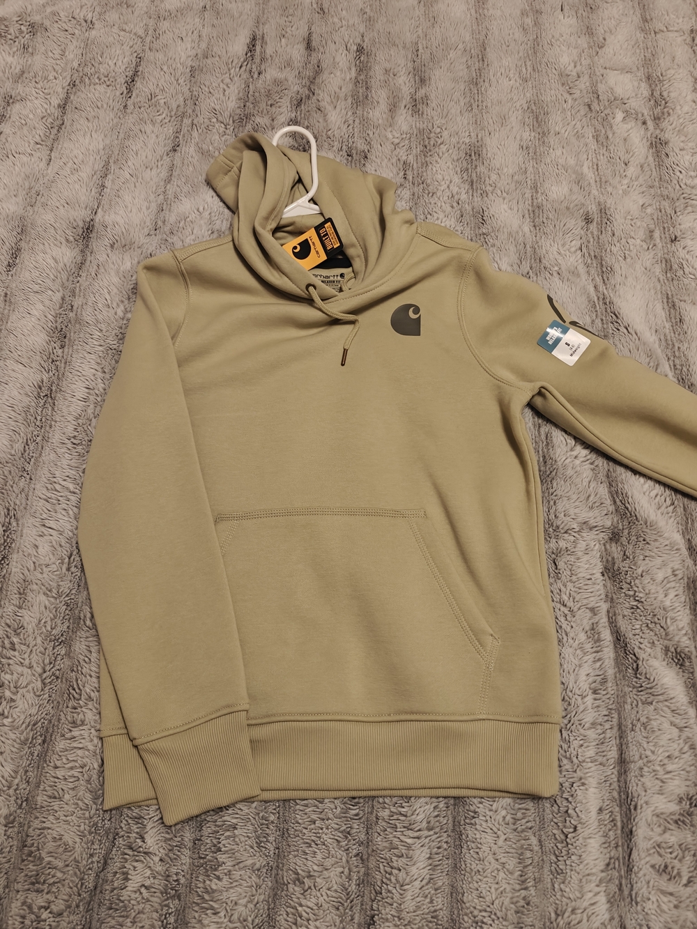 Carhartt Olive Green Hooded Sweatshirt - Men's